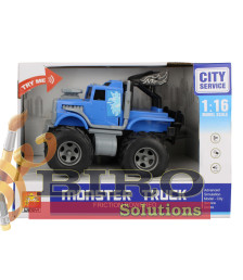 Mașină cu inerție 1:16 "Mini Monster Truck" (lumini, sunete)